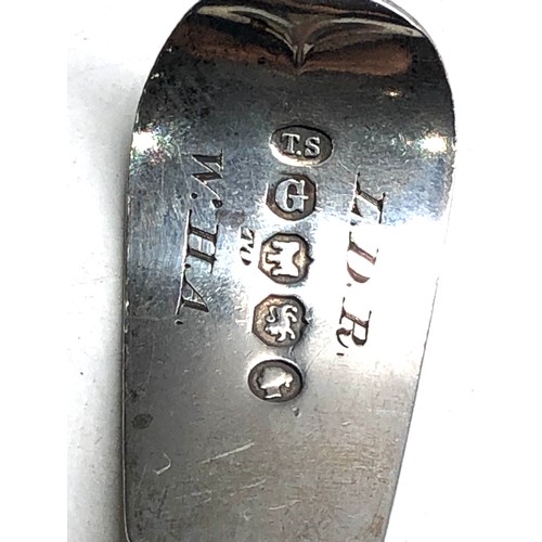 61 - Victorian silver sifter spoon weight 45g