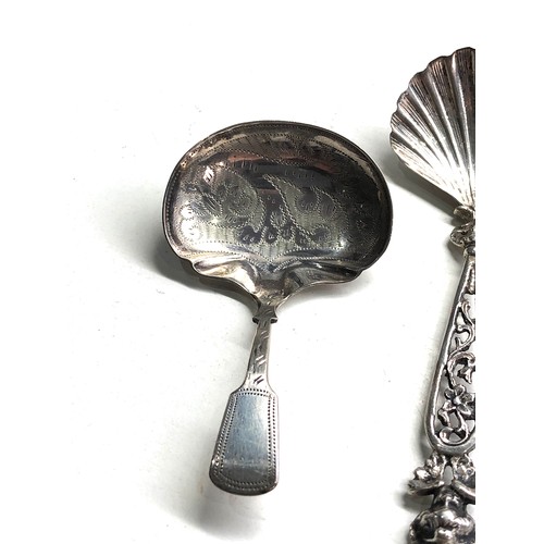 32 - 3 antique silver spoons