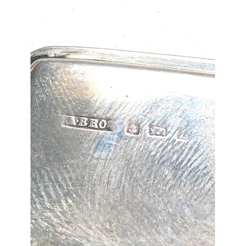 62 - 2 antique silver stamp cases