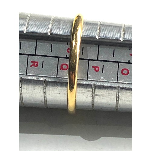 111 - 18ct gold diamond ring weight 2.1g