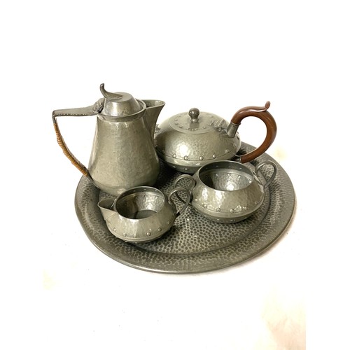 10 - Selection of pewter ware