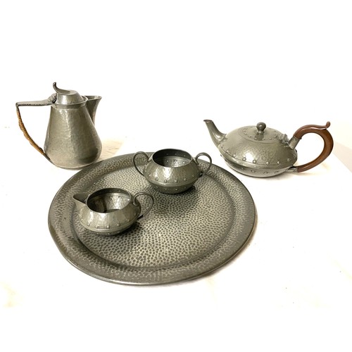 10 - Selection of pewter ware