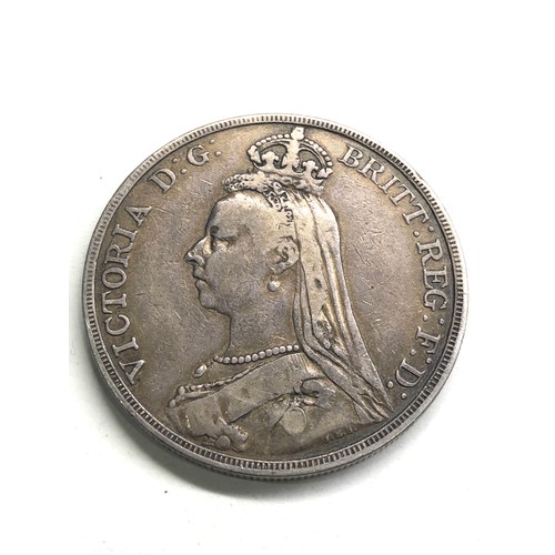 543 - 1889 victorian silver crown