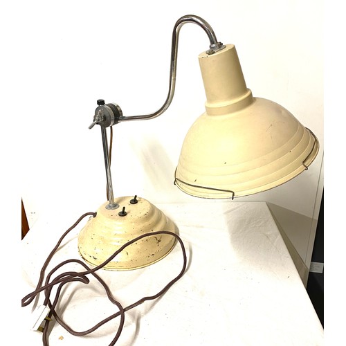 288 - Vintage anglepoise heat lamp, ideal to convert into a lamp