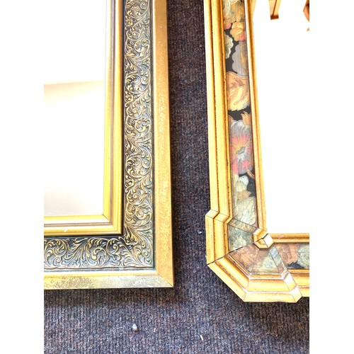 81 - 2 Framed mirrors