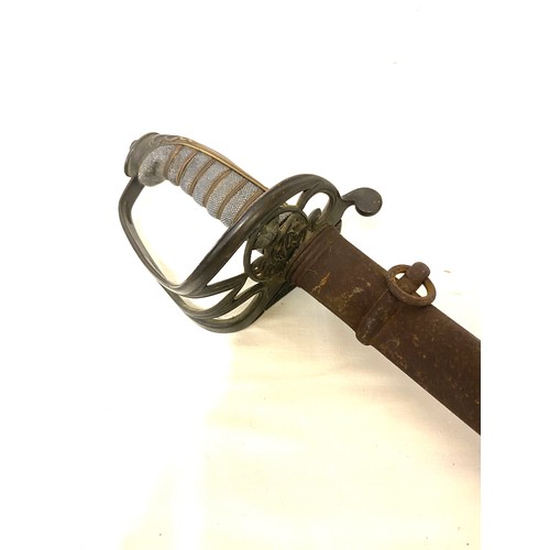 199 - A Victorian 1822/45 Pattern Infantry Officer's Sword with Folding Guard Section (pre-1860)