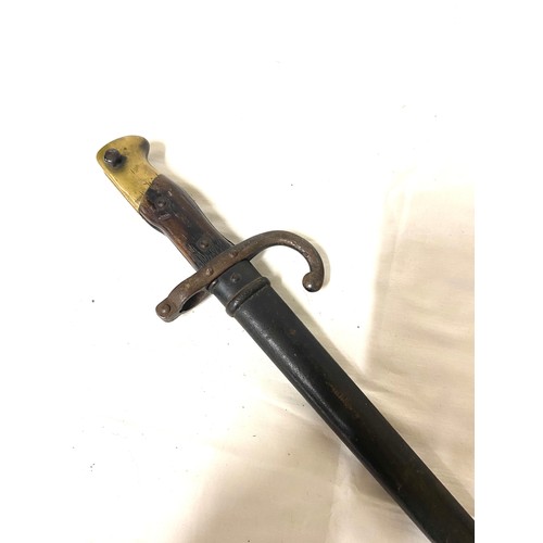 65 - Antique french Bayonet dated 1877 20.5