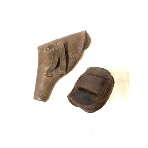 74 - WW1 gun holster and ammunition pouch