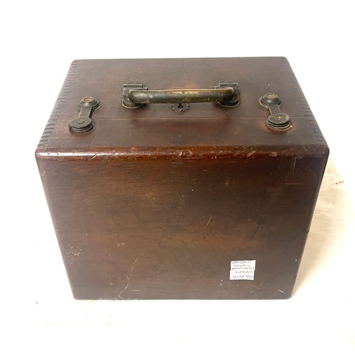 114 - Victorian steam pressure gauge tester