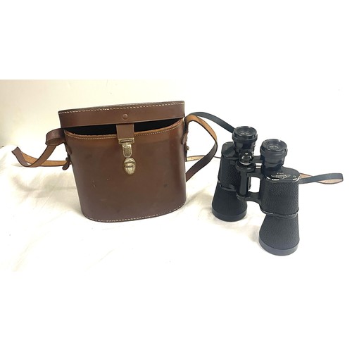 23 - Steiner Bayreuth Vintage Binoculars and leather case