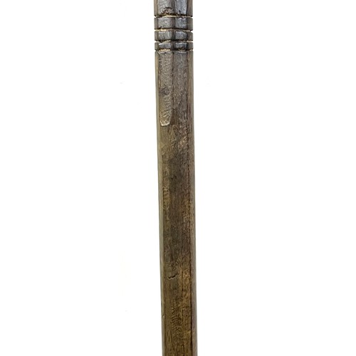 646 - Tribal Chiefdon staff measurments approx 79 inches tall