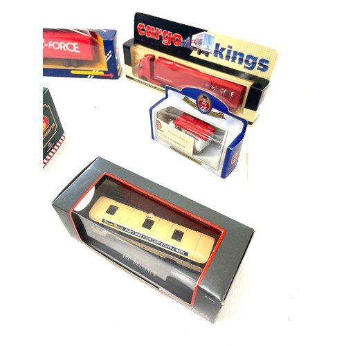 337 - Selection of 6 boxed die cast vehicles includes Corgi, Cargo kings