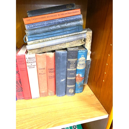 144 - Large selection of antique books