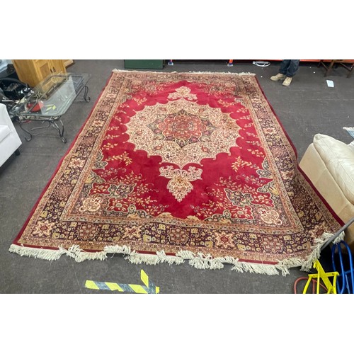 637 - Large rug measures approx  152