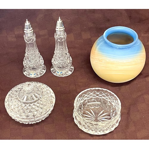 79 - Selection glass ware to include Bohemia pieces