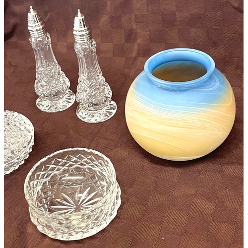 79 - Selection glass ware to include Bohemia pieces