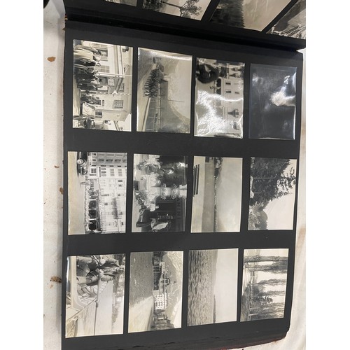 85 - Selection vintage photo albums with photos