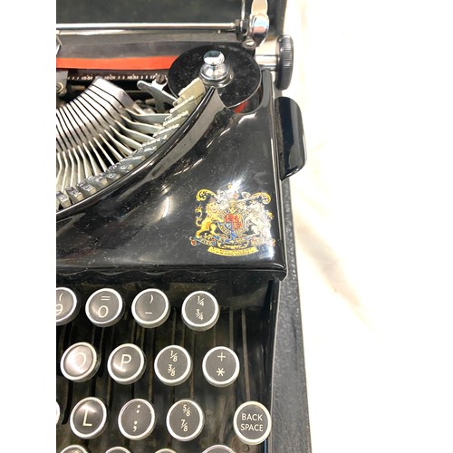 217 - Vintage cased Imperial typewriter