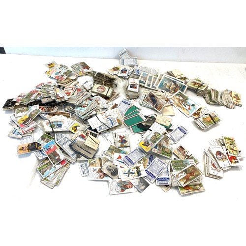 67 - Large selection of vintage cigarette cards, includes John Players and Wills