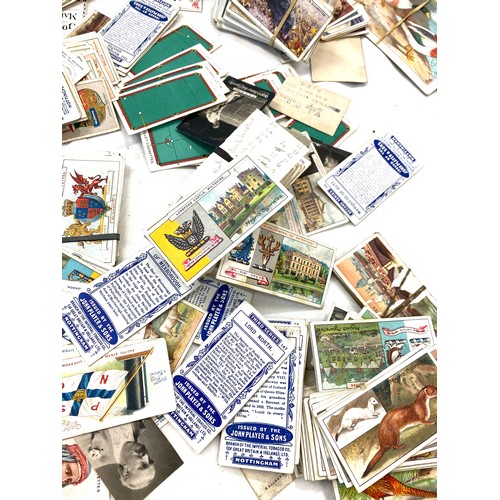 67 - Large selection of vintage cigarette cards, includes John Players and Wills