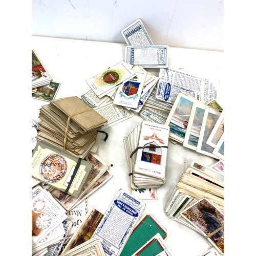 67 - Large selection of vintage cigarette cards, includes John Players and Wills