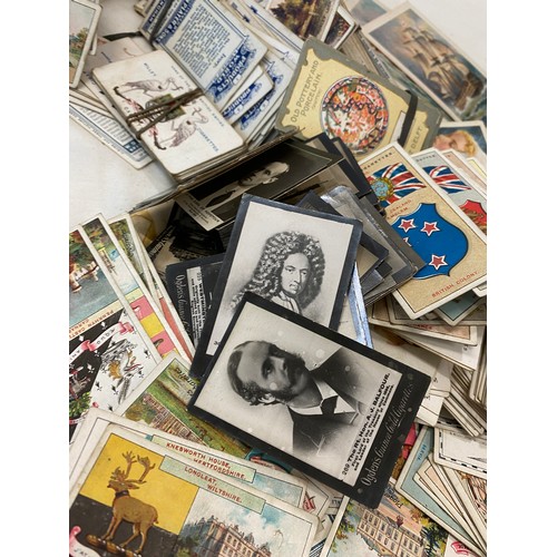 67 - Large selection of vintage cigarette cards, includes John Players and Wills