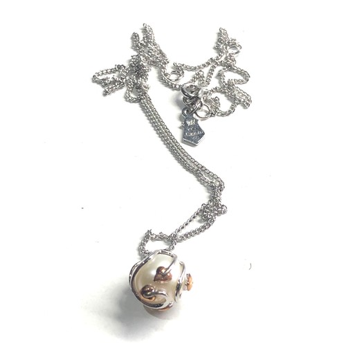 367 - Clogau silver pendant necklace