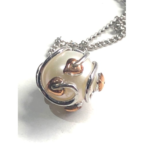 367 - Clogau silver pendant necklace