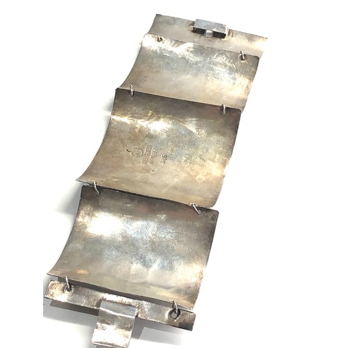 376 - Vintage Peruvian silver bracelet