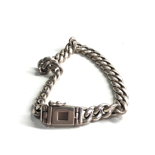 359 - Vintage silver bracelet weight 47g