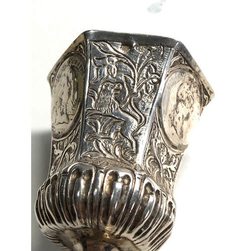 13 - Antique silver Goblet measures approx height 18cm