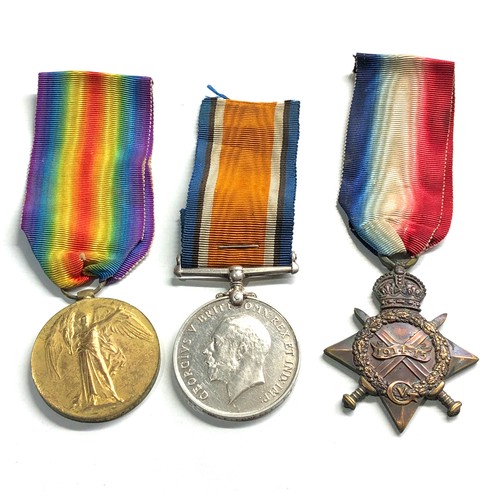 439 - ww1 medal trio to 100167 pnr f.pomfret r.e