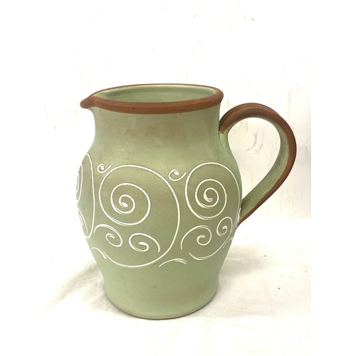 111 - Large stoneware Denby jug, good overall condition, approximate height 10 inches