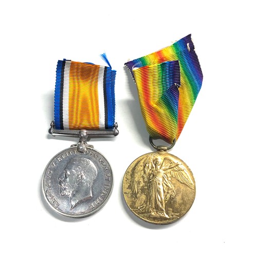 440 - ww1 medal pair to 03128 pte.g.lea a.o.c