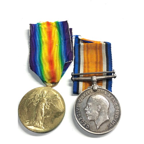 441 - ww1 medal pair to se-19484 pte.g.w.hilling A.V.C