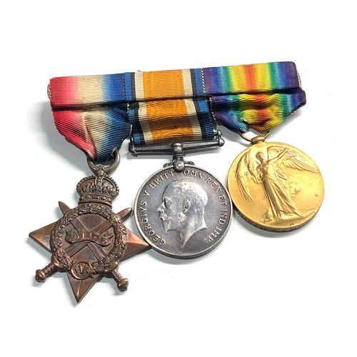 442 - ww1 medal trio to 133267 pnr f.j.blanchard r.e