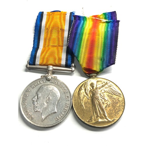 447 - ww1 medal pair to 020937.pte.w.h.chambers.a.s.c