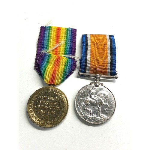 452 - ww1 medal pair to 270069 gnr.h.c pepper r.a