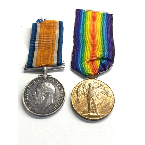 458 - ww1 medal pair to 6757 gnr w.alison r.a