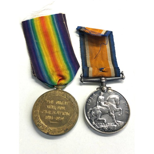 460 - ww1 medal pair to 62337 spr p power r.e