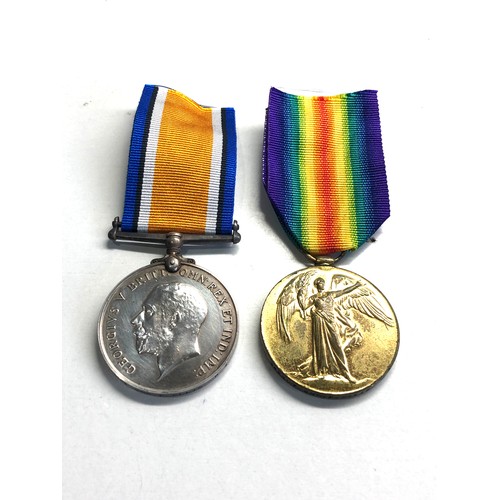 462 - ww1 medal pair to 348207bgnr f ellis r.a