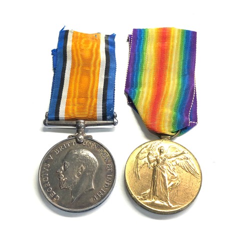 463 - ww1 medal pair to 183479 gnr.c denham r.a