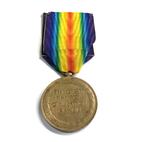 476 - ww1 victory medal to 46559 pte a.h.crawshaw r.a.m.c