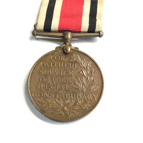 477 - George V1 special constabulary medal to redvers b thorpe