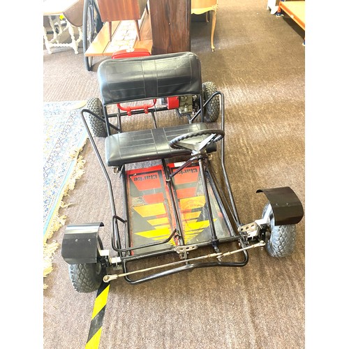 101L - Petrol go kart, 2 seater, in need of attention