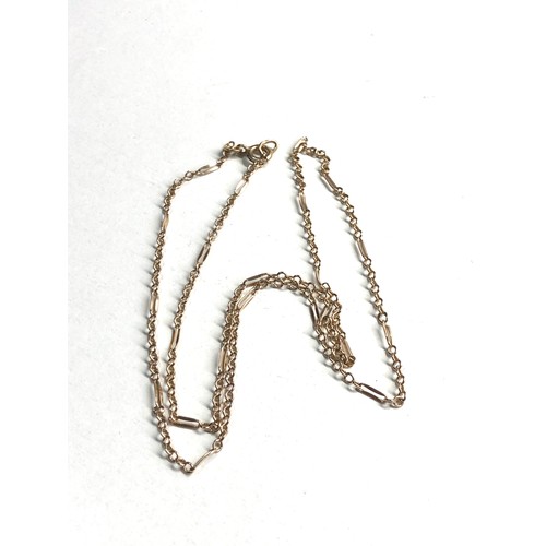 321 - 9ct gold chain weight 3.4g