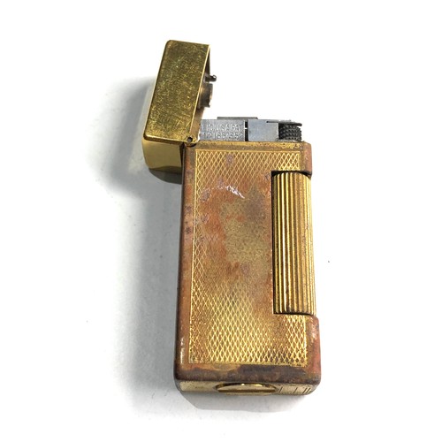 495 - Vintage dunhill cigarette lighter used worn condition