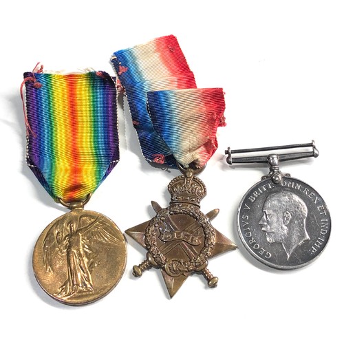 392 - ww1 trio medals to 3-8995 pte j.g walker west yorks reg