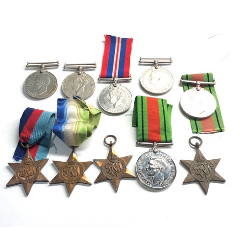 406 - Selection of ww2 medals inc atlantic star