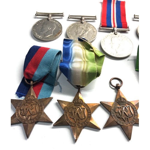 406 - Selection of ww2 medals inc atlantic star